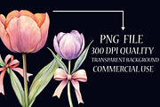 Watercolor Tulip Clipart, an Illustration by Libby Wishes (Thumbnail 5 of 5)
