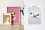 Summer women cliparts & posters, an Object Graphic by yttadesign (Thumbnail 6 of 14)