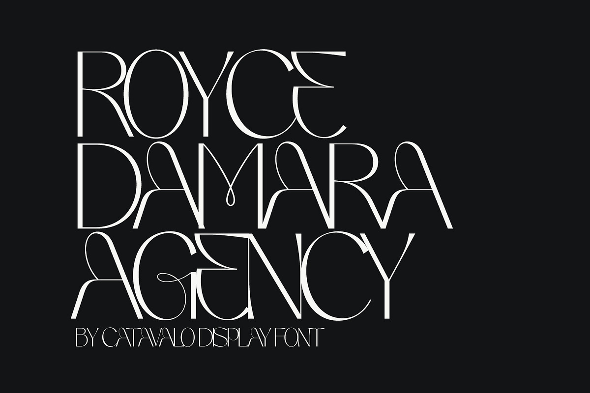 Catavalo - Modern display family, a Font by creativemedialab (Photo 2 of 23)