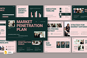 Market Penetration Google Slides, a Presentation Template by Loin Studio (Thumbnail 1 of 4)