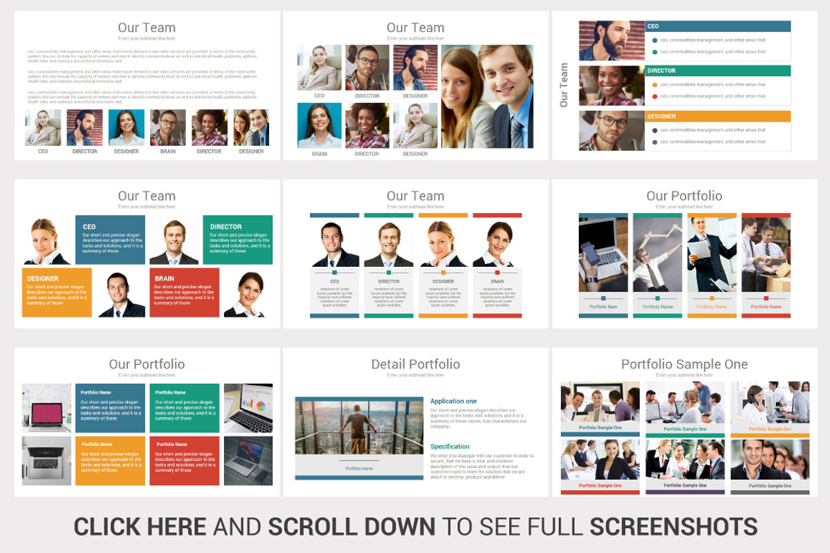 Project Planning PowerPoint Design, a Presentation Template by OceanArt (Photo 14 of 18)