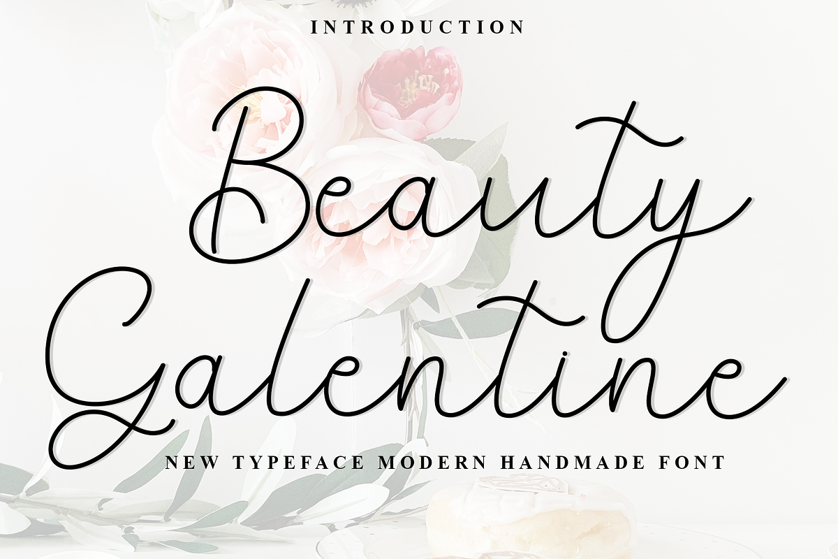 Beauty Galentine, a Handwritten Font by InermediaSTUDIO (Photo 1 of 8)