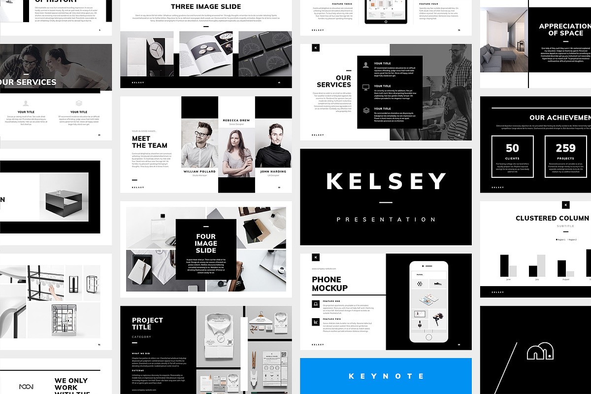 Keynote - Kelsey, a Presentation Template by bilmaw creative (Photo 1 of 12)