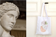 MODERN ANTIQUE vector gods bundle, an Illustration by Lena Nikolaeva (Thumbnail 11 of 14)