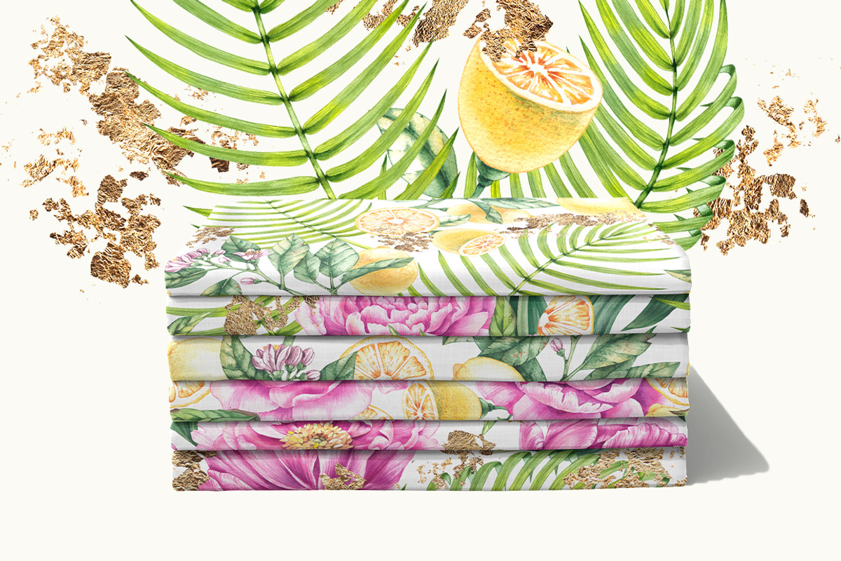 Floral Charm Botanical Watercolor, a Decorative Illustration by SashaKondr (Photo 12 of 16)
