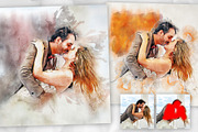 Quick Aquarelle Photoshop Action, an Action Add-On by GorynArt (Thumbnail 17 of 18)