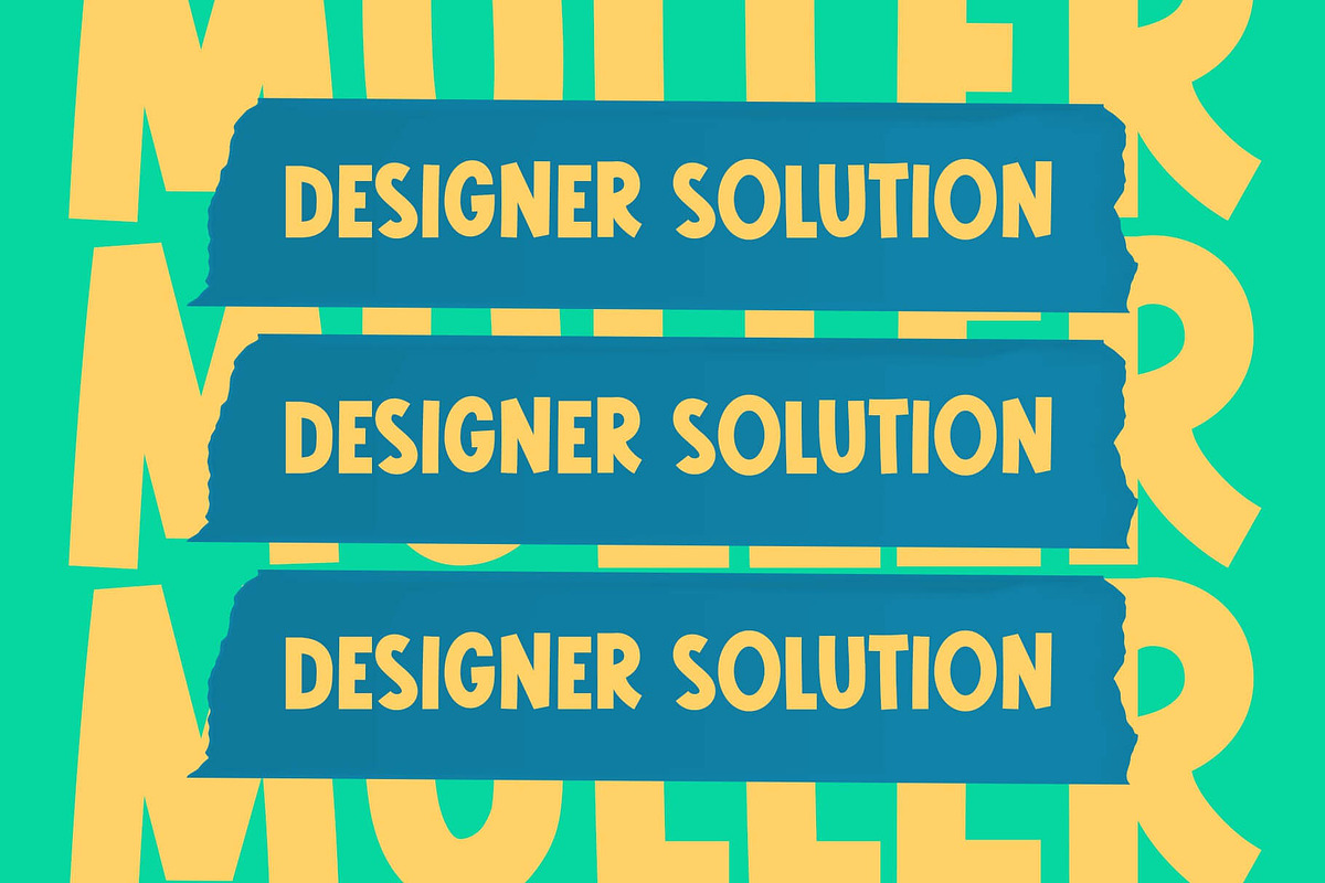Misrow - Bold Playful Display Font, a Handwritten Font by Koplexs Studio (Photo 4 of 10)