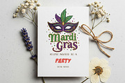 Mardi Gras Hand-drawn PNG Bundle, an Object Illustration by GlitterCraft (Thumbnail 91 of 101)