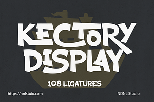 Kectory – Display Font