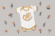 Boho Toys Nursery clipart collection, an Animal Illustration by Leysan Shayak (Thumbnail 5 of 12)