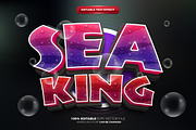Ocean Cartoon 3D Text Effect, a Brushes & More by Agung Kreatif (Thumbnail 9 of 9)