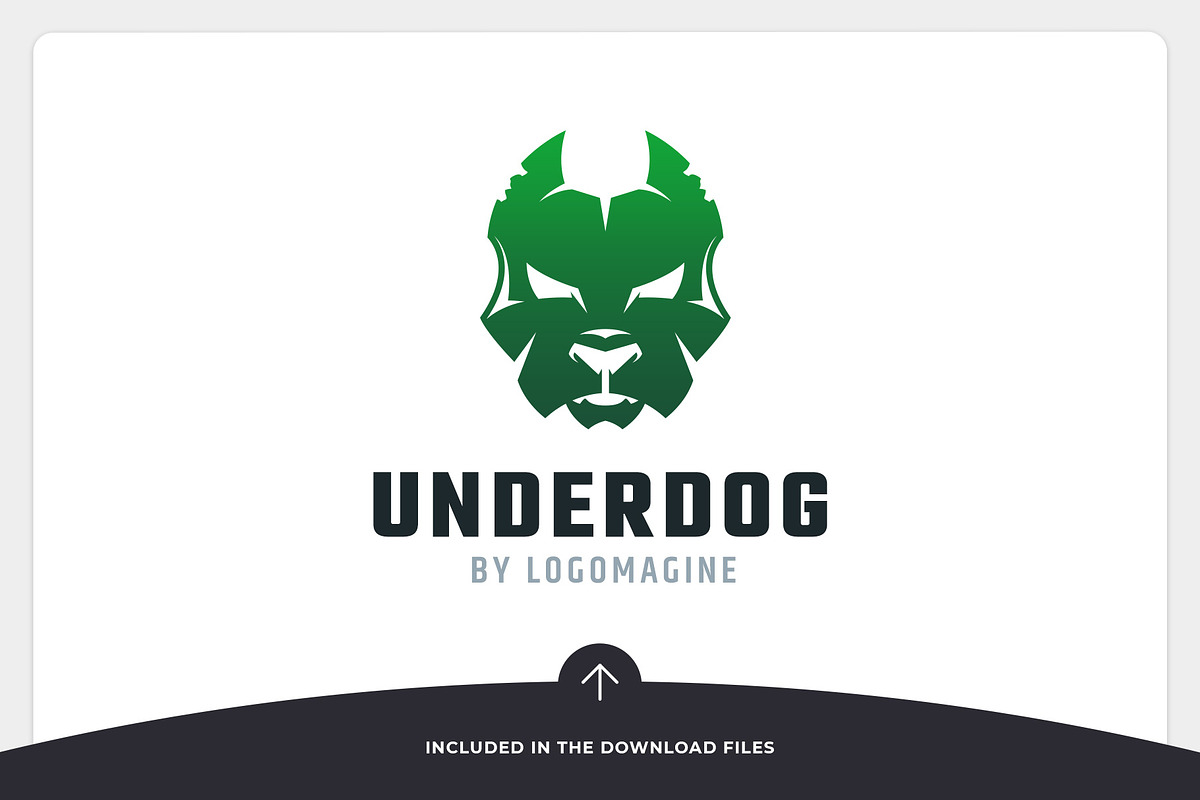 Underdog Logo Template, a Branding & Logo Template by LOGOMAGINE (Photo 7 of 16)