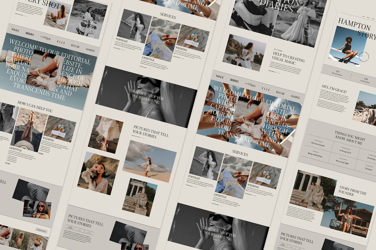 Hampton | Showit Website Template, a Landing Page Template by Lavinia Visuals (Photo 8 of 9)