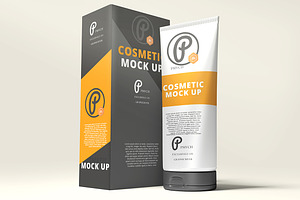 Cosmetic Mockup - Cream Tube