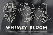 Whimsy Bloom: 75 Flowers Collection, an Object Illustration by Veyla (Thumbnail 2 of 17)