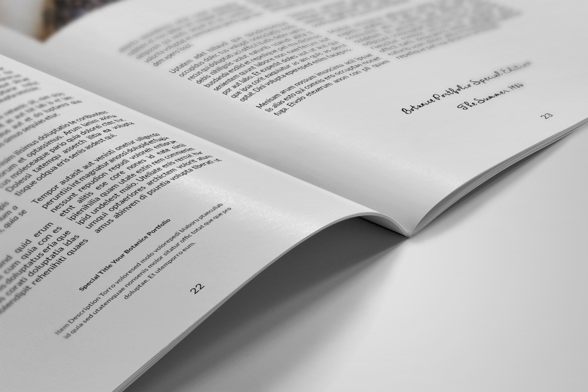 Botanice Portfolio, a Brochure Template by Firtana (Photo 13 of 14)