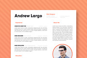 Clear Resume / CV Template, a Resume Template by The Path (Thumbnail 3 of 4)