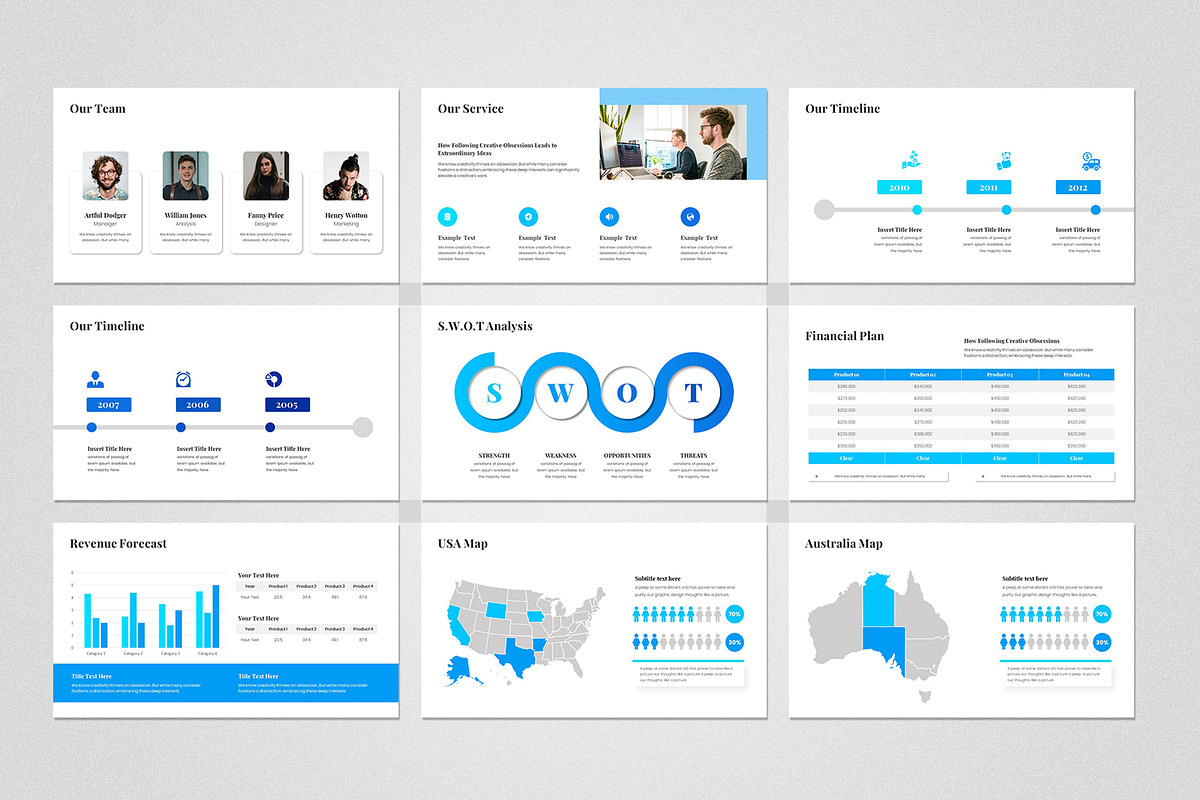 Marketing Plan PowerPoint Template, a Presentation Template by Design Vault (Photo 4 of 5)