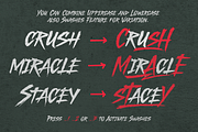 Mornsey Creepy Scratch Font, a Handwritten Font by Letterhend Studio (Thumbnail 2 of 9)