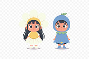 Children Wearing Flower Costume, a Person Illustration by Partikusi Design (Thumbnail 3 of 3)