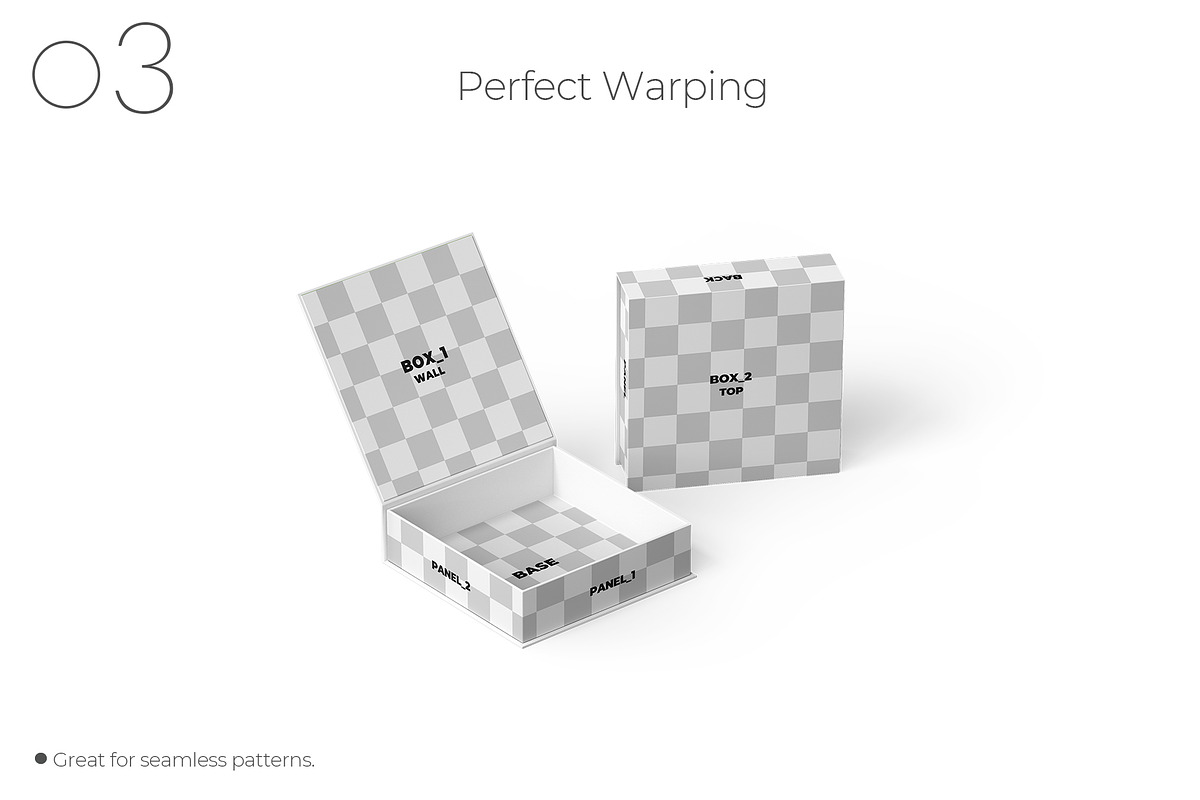Square Book Style Rigid Box Mockup, a Packaging Mockup by Sheikhadesign (Photo 4 of 11)