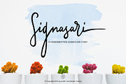 Signasari + Extras, a Script Font by SemutHitam Creative (Thumbnail 1 of 17)