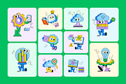 Animated Digital Stack Illustrations, a Technology Illustration by Vectors Market (Thumbnail 3 of 4)