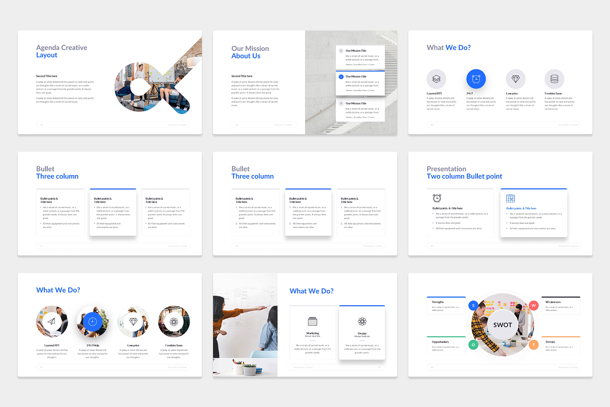 InfinityKit Powerpoint Template, a Presentation Template by TemplateZuu