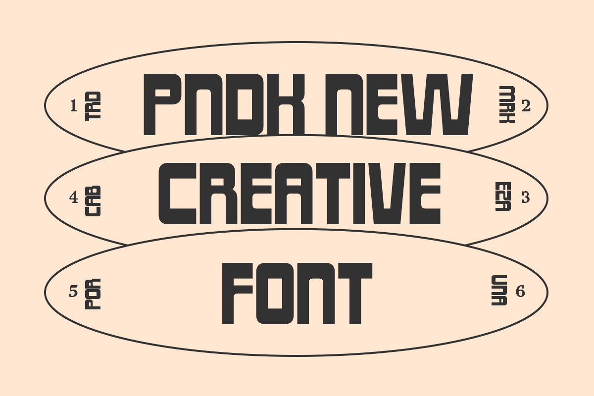 Bobai - Retro Sans Serif Font, a Sans Serif Font by Pandeka Studio (Photo 5 of 9)
