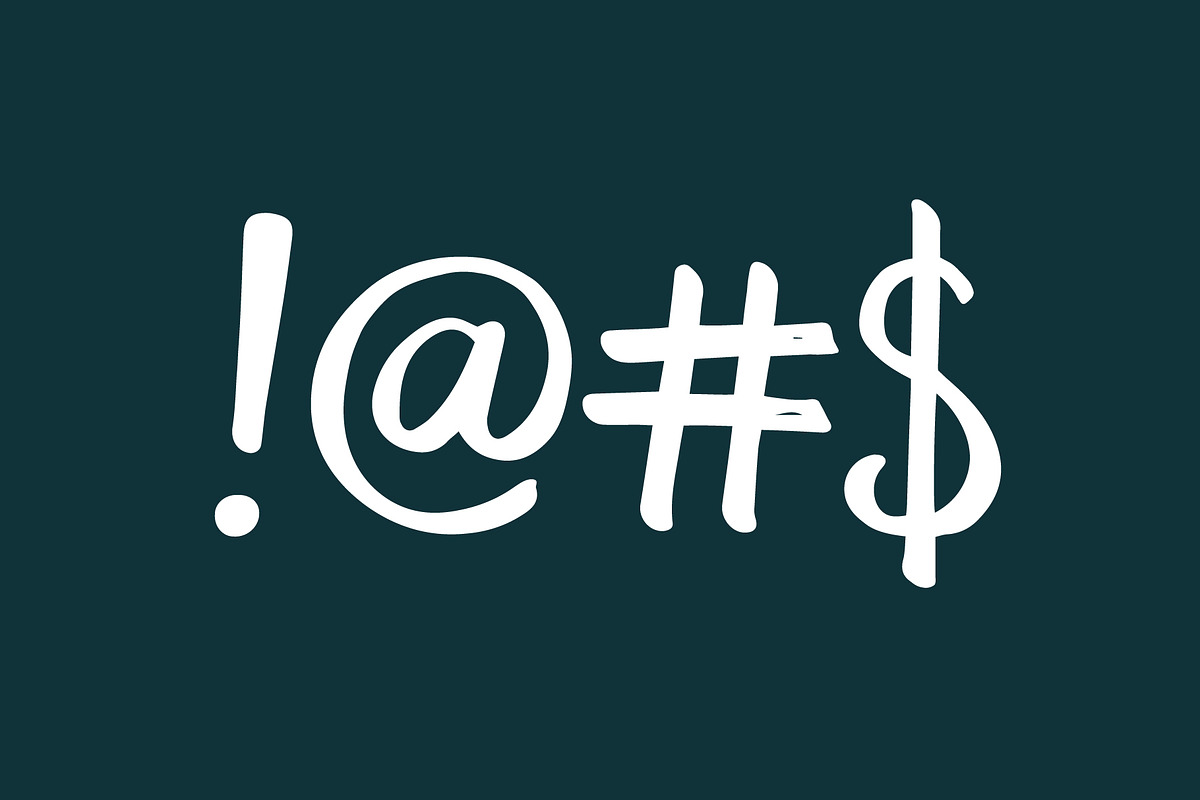 Galima Hand - handwritten font, a Handwritten Font by Font Infusions (Photo 4 of 11)