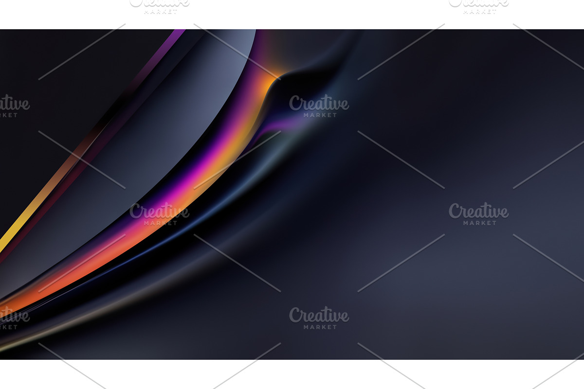 Dynamic Abstract Background With, an Illustration by BazziBa♥