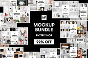 Mockup Bundle - Entire Shop 92% OFF, an Advertising Mockup by MockupForest (Thumbnail 1 of 82)