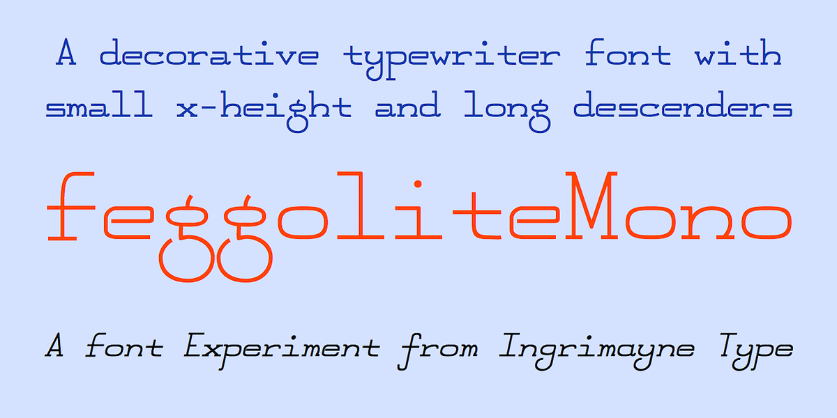 FeggoliteMono, a Slab Serif Font by Ingrimayne Type (Photo 13 of 14)
