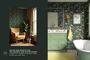 Wildbloom Botanical Pattern, a Pattern Graphic by Manimanisa (Thumbnail 2 of 10)