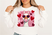 Cute Valentine Goose png, an Illustration by Designking (Thumbnail 6 of 6)