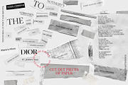 Grunge Paper Collage & Scribbles, a Texture Graphic by nadispasibenko (Thumbnail 9 of 16)