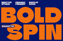 Boldspin - Sans Display