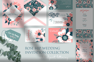 Wild rose wedding collection