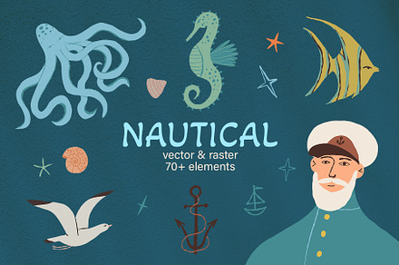 Nautical graphic collection