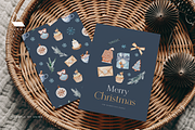 Warm & Cozy Christmas Clipart, an Illustration by Karma (Thumbnail 7 of 20)