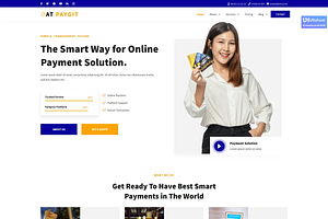 AT Paygit Onepage WordPress Theme