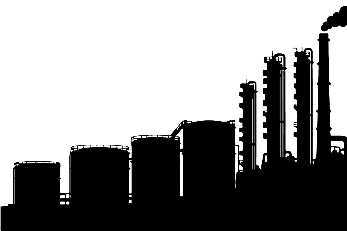 Industrial Factory Silhouette Bundle, an Illustration by Designs_River (Photo 6 of 45)