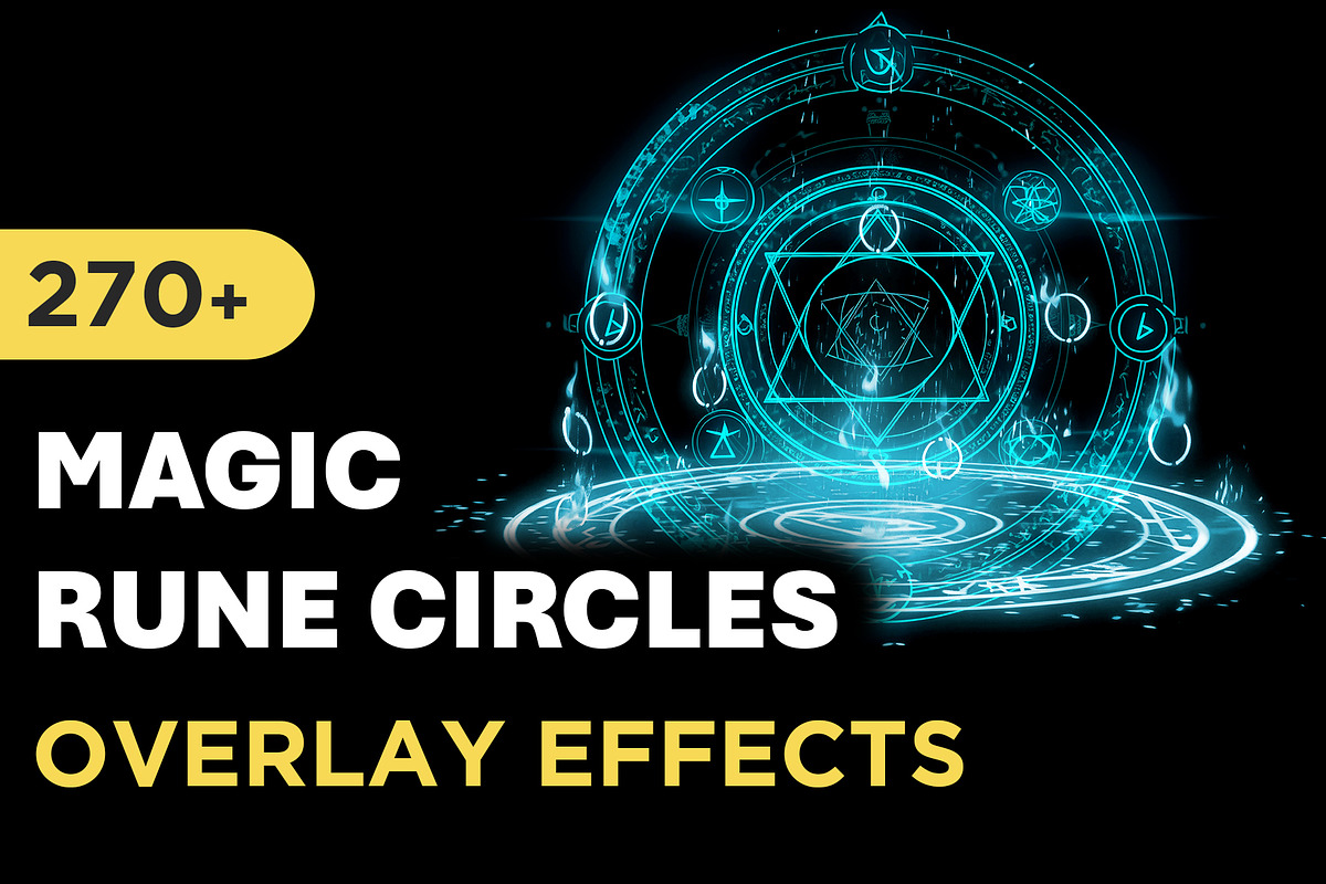 275+ Magic Rune Circles and Glyphs, an Object Graphic by Mikel Blazgad (Photo 1 of 11)