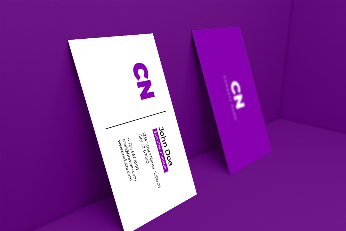 CN | Business Cards, a Business Card Template by Pixel Strawberry (Photo 2 of 6)