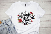 Memories of Valor SVG, an Illustration by Awieee1 (Thumbnail 2 of 4)