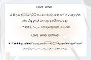 Love Wind font, a Script Font by alphadesign (Thumbnail 5 of 5)
