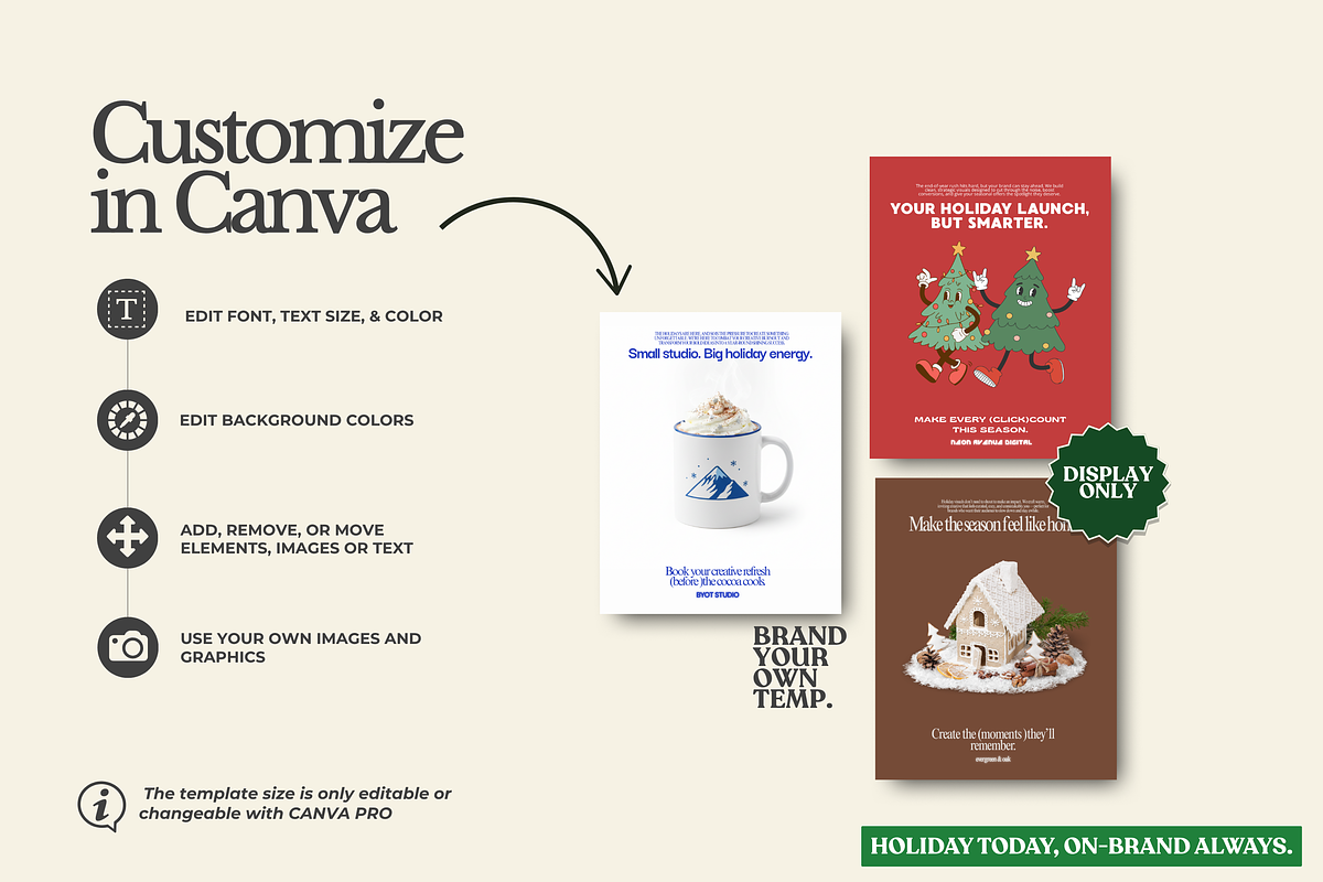 FROSTY STUDIO Canva Template, a Social Media Template by BYOTstudios (Photo 10 of 12)