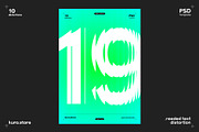 Reeded Text Distortion Effect, a Texture Graphic by kuro (Thumbnail 5 of 10)