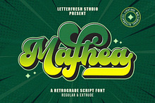 Mafhea - Vintage Retro Font