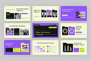 Clean Economy Analysis PowerPoint, a Presentation Template by Loin Studio (Thumbnail 3 of 4)